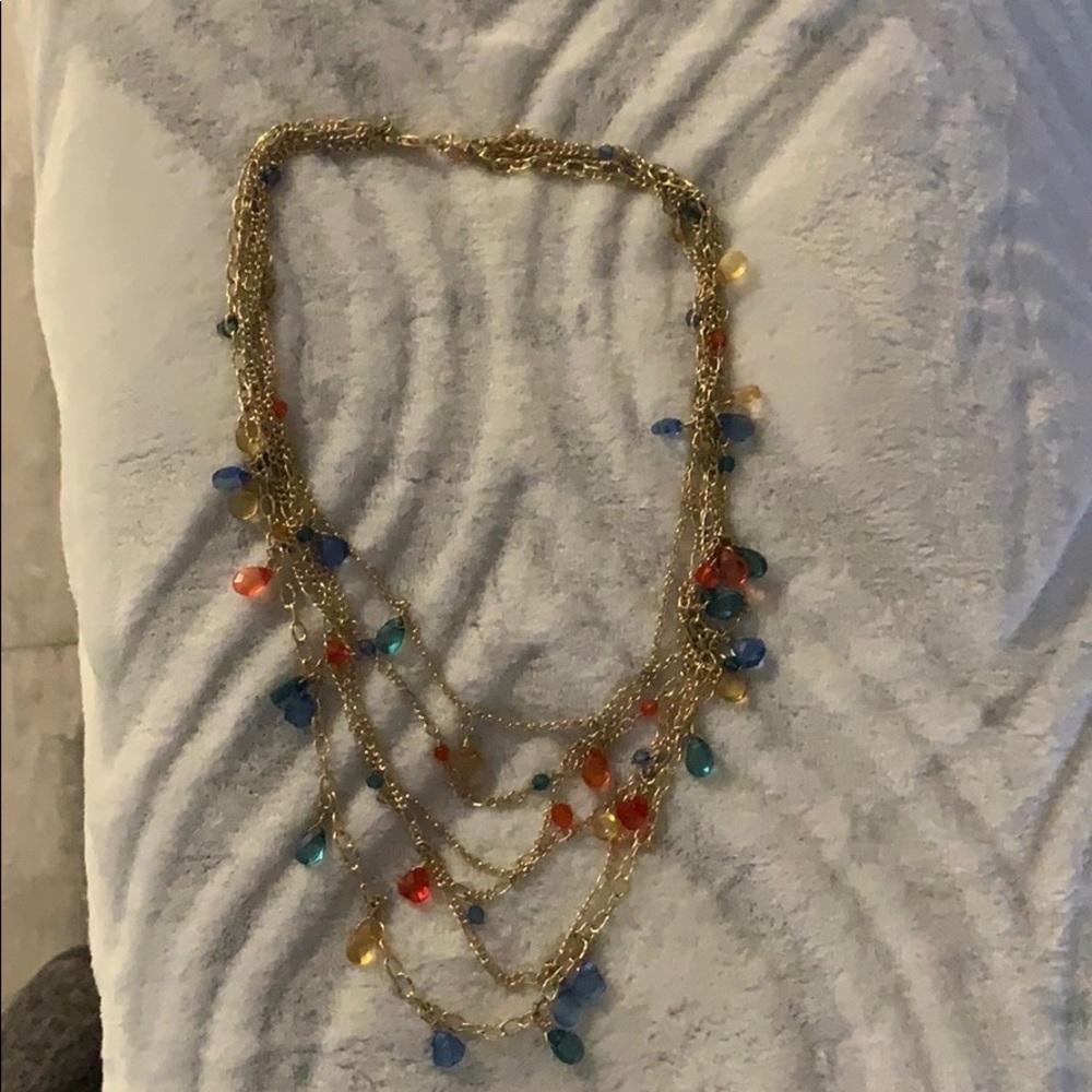 Multi strand necklace